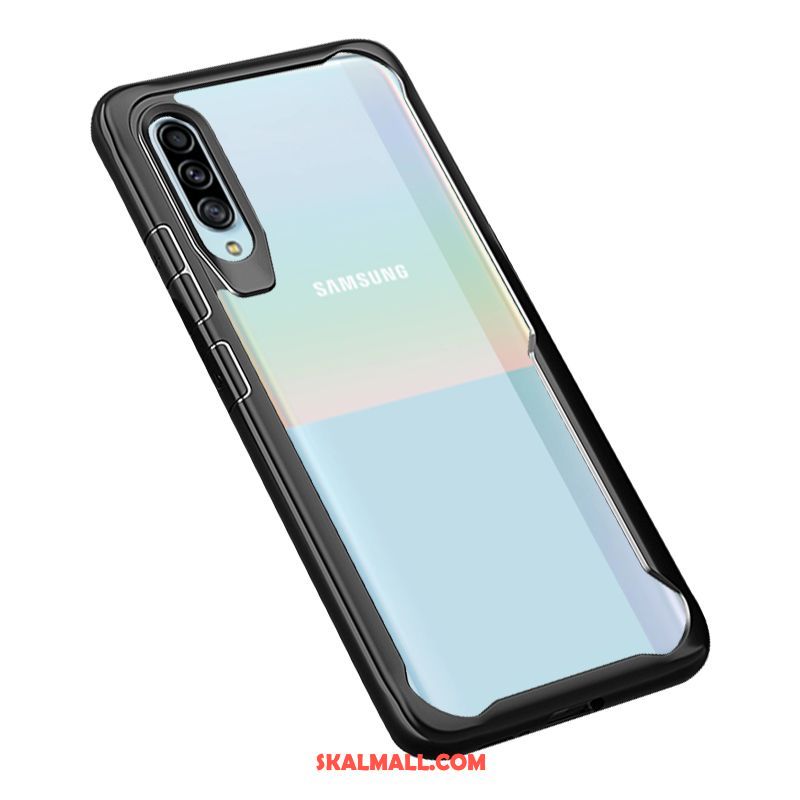 Samsung Galaxy A50s Skal Skydd Stjärna Fallskydd Transparent Mjuk Billig