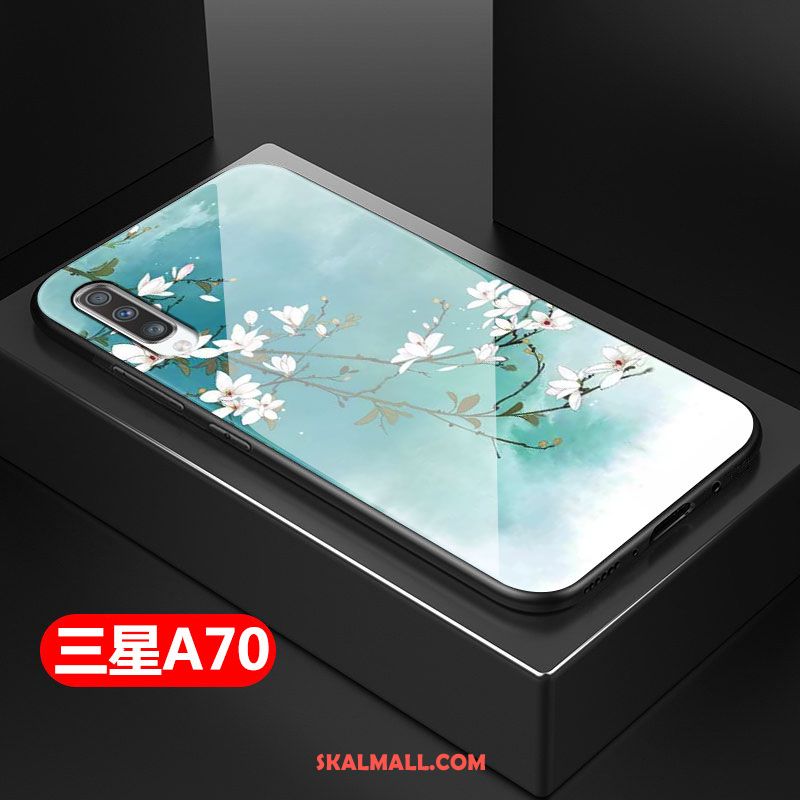 Samsung Galaxy A70 Skal Mobil Telefon Konst All Inclusive Glas Hård Fodral Butik