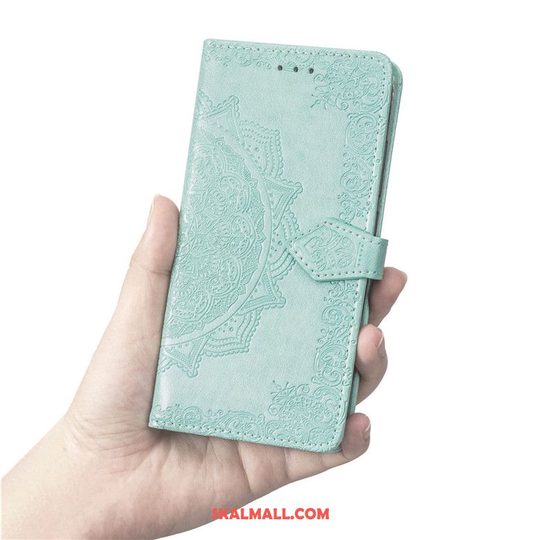 Samsung Galaxy A80 Skal Kort Mobil Telefon Mjuk Trend Grön Billig
