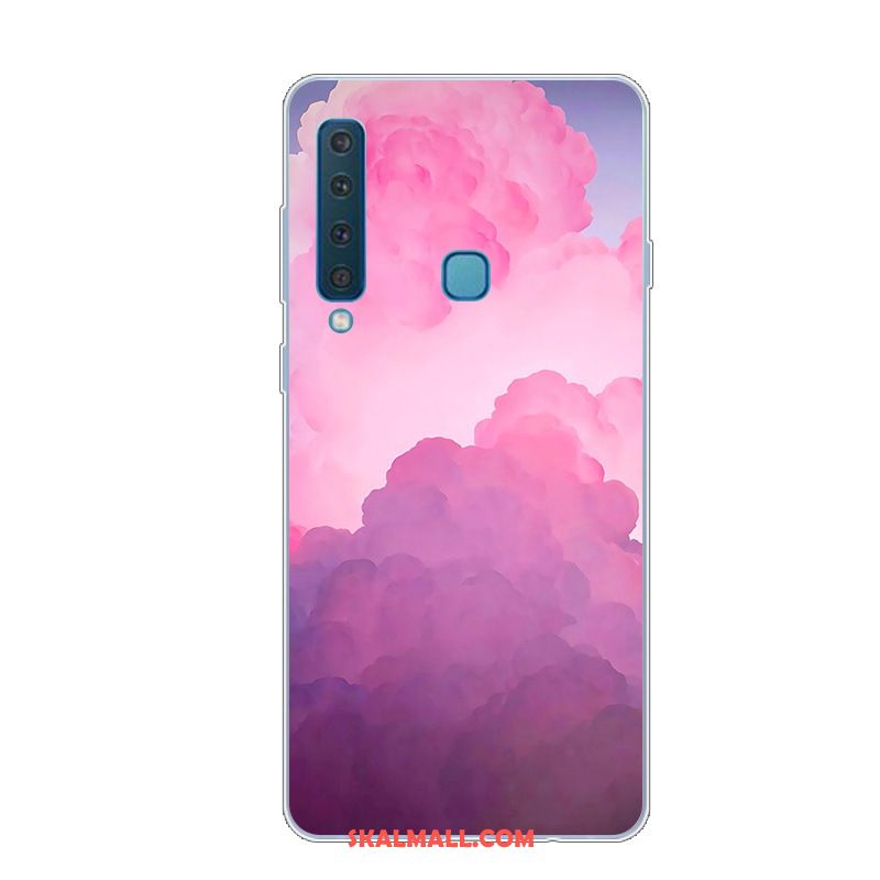 Samsung Galaxy A9 2018 Skal Kreativa All Inclusive Rosa Net Red Silikon Rea