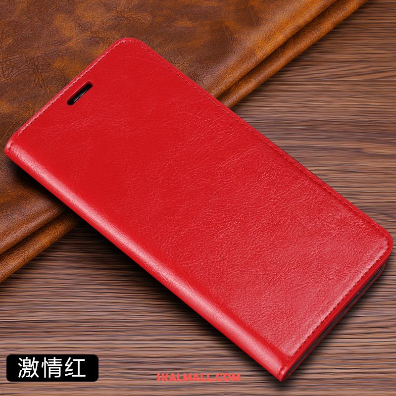 Samsung Galaxy Note 10 Lite Skal Röd Läderfodral Mobil Telefon Stjärna Täcka Billigt