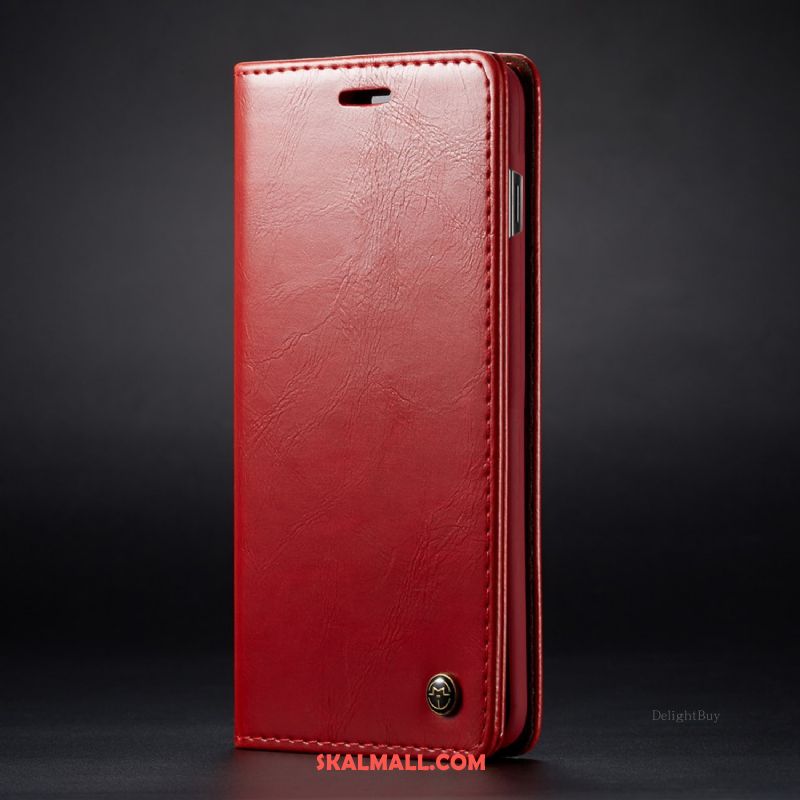 Samsung Galaxy Note 10+ Skal Skydd Stjärna Plånbok Kort Röd Köpa