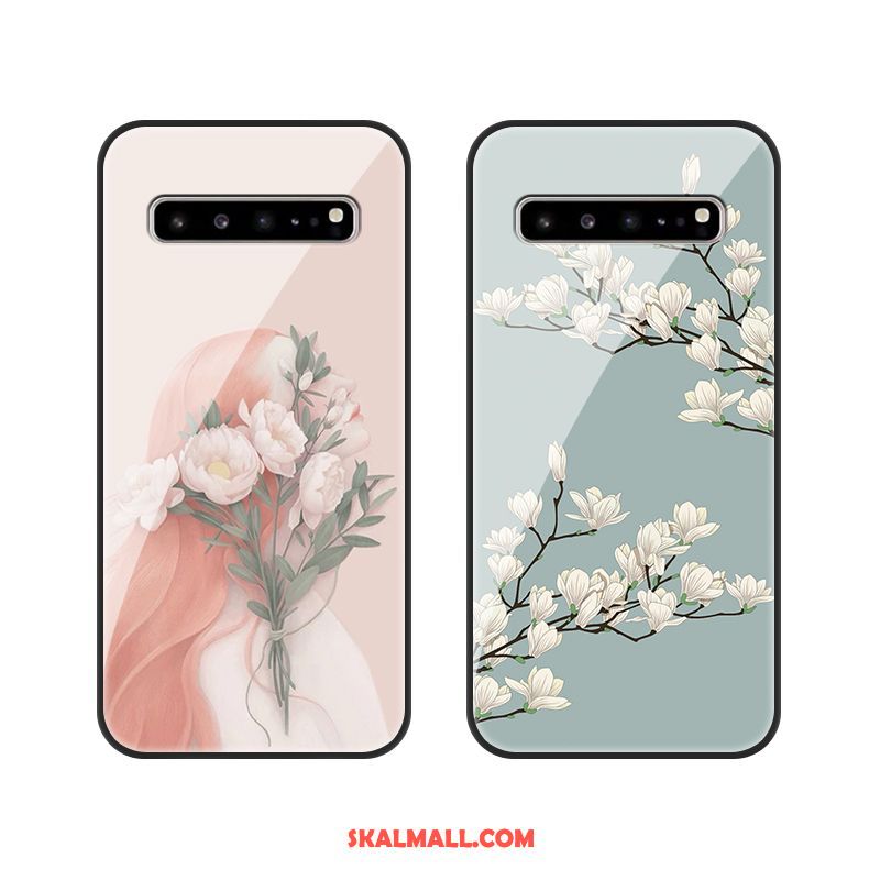 Samsung Galaxy S10 5g Skal All Inclusive Rosa Mobil Telefon Skydd Glas Fodral Köpa