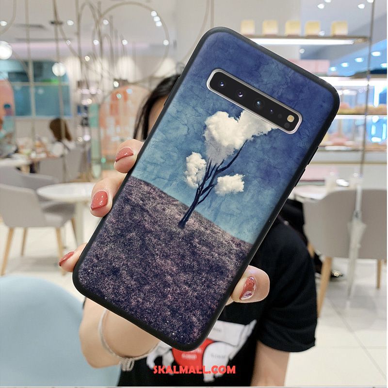 Samsung Galaxy S10 5g Skal Kreativa Silikon Fallskydd Mobil Telefon Personlighet Online