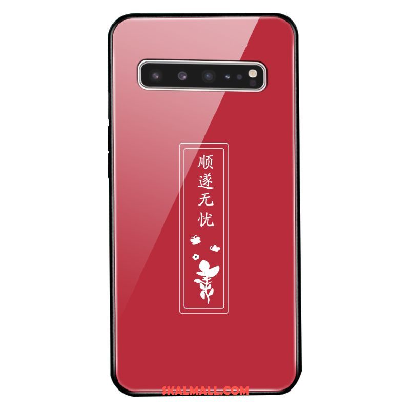 Samsung Galaxy S10 5g Skal Rikedom Skydd Stjärna Kinesisk Stil Fallskydd Fodral Billig