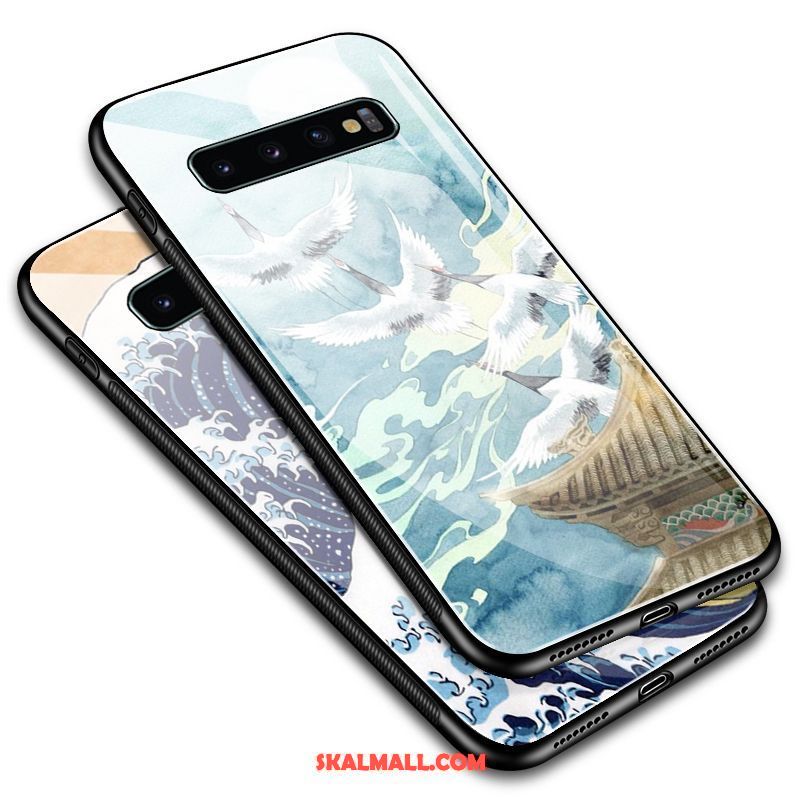 Samsung Galaxy S10+ Skal Personlighet Skydd Retro Ungdom Mobil Telefon Fodral Billig