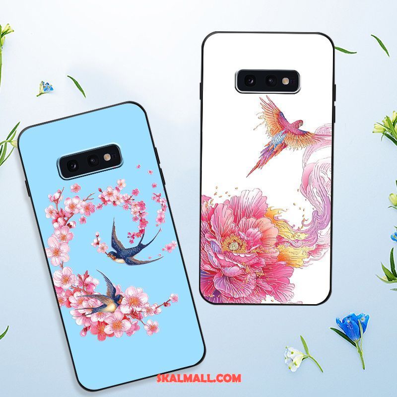 Samsung Galaxy S10e Skal Kreativa Silikon Nubuck Lättnad Trend Varumärke Köpa