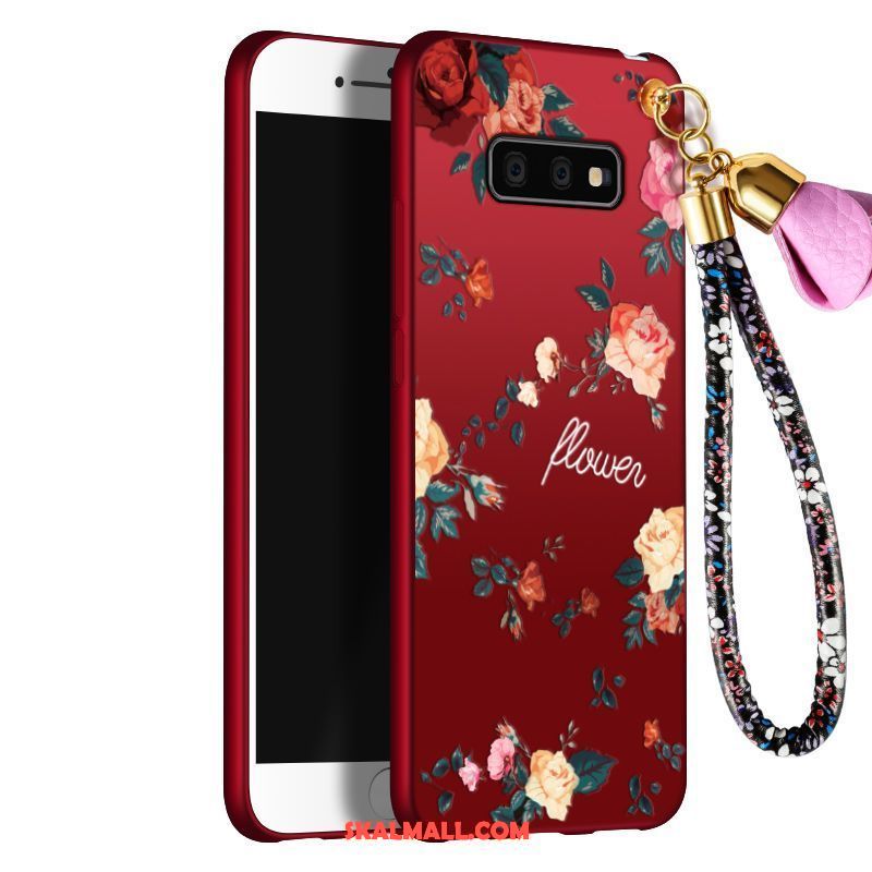Samsung Galaxy S10e Skal Mobil Telefon Mjuk Stjärna Röd Billiga