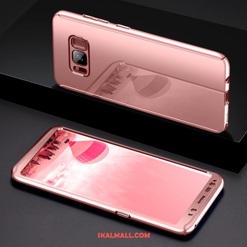 Samsung Galaxy S8+ Skal Rosa Fallskydd Slim Metall All Inclusive Fodral Köpa