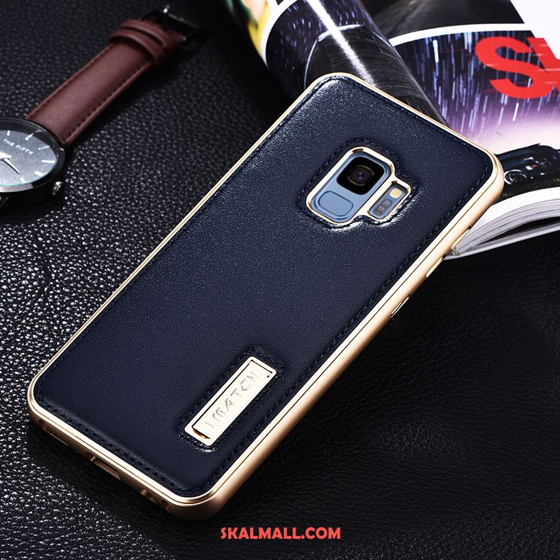 Samsung Galaxy S9 Skal Metall Frame Stjärna Trend Blå Butik