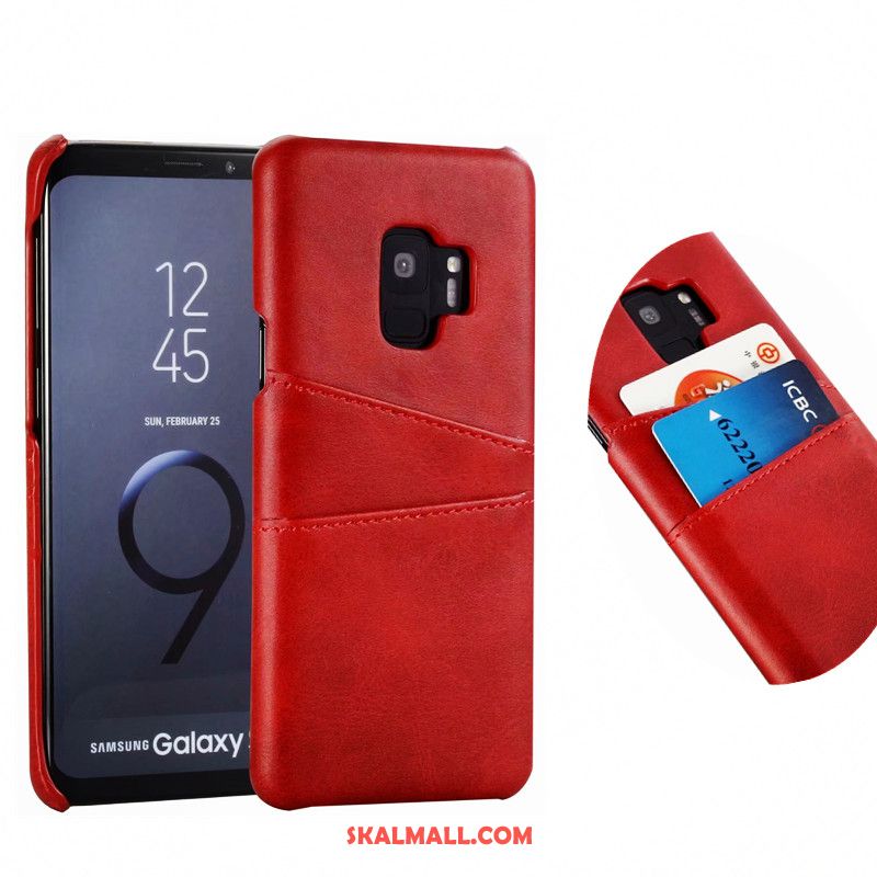 Samsung Galaxy S9 Skal Stjärna Röd Mobil Telefon Kort Skydd Online