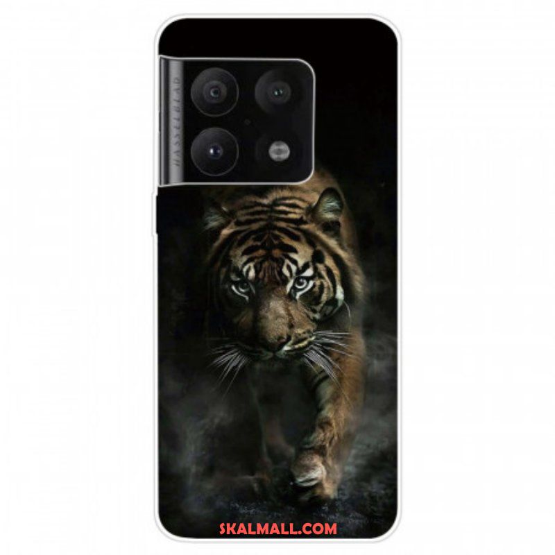 Skal OnePlus 10 Pro 5G Flexibel Tiger In Mist