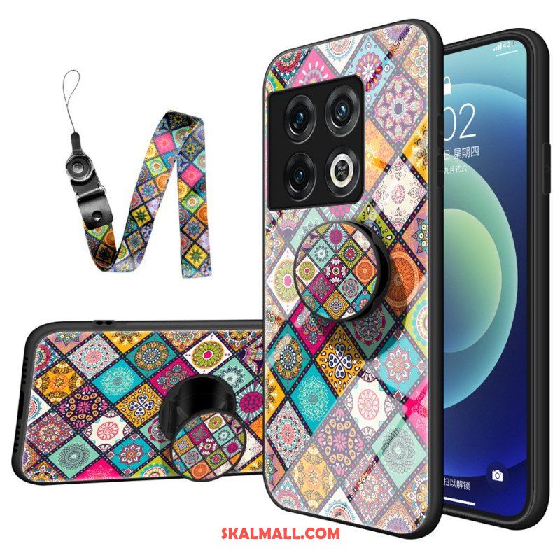 Skal OnePlus 10 Pro 5G Patchwork Magnetisk Hållare