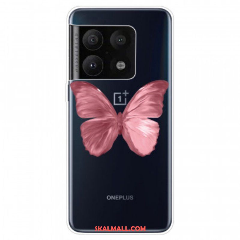Skal OnePlus 10 Pro 5G Rosa Fjärilsslang