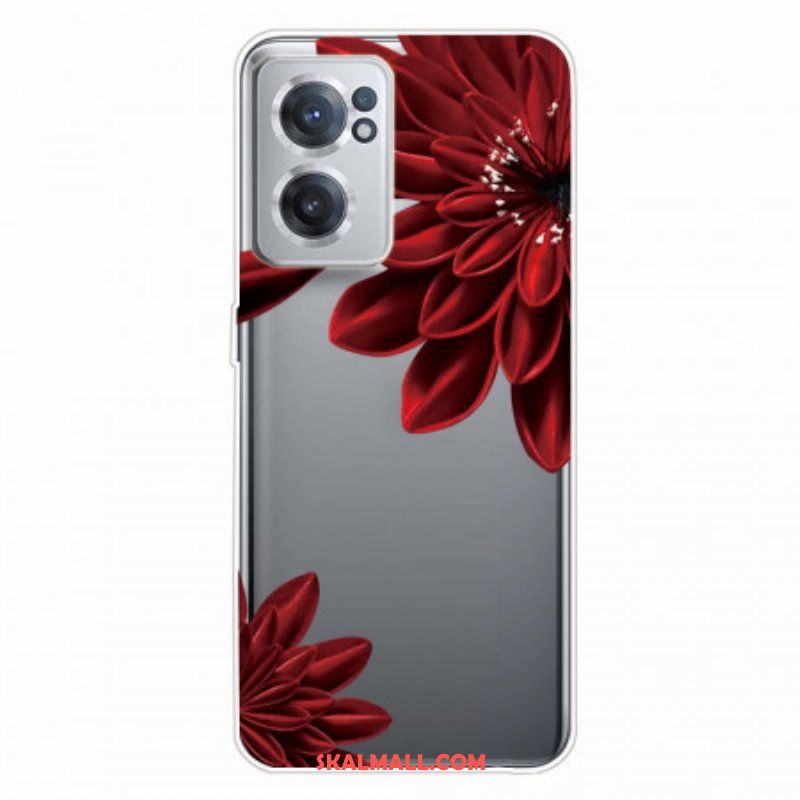 Skal OnePlus Nord CE 2 5G Scharlakansröd Blomma