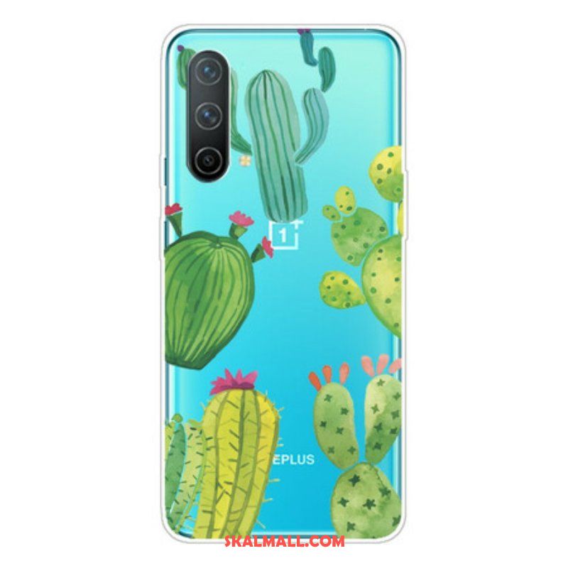 Skal OnePlus Nord CE 5G Akvarell Kaktusar