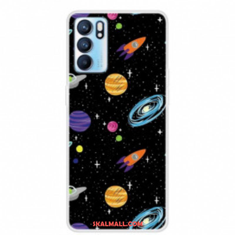 Skal Oppo Reno 6 5G Planet Galaxy