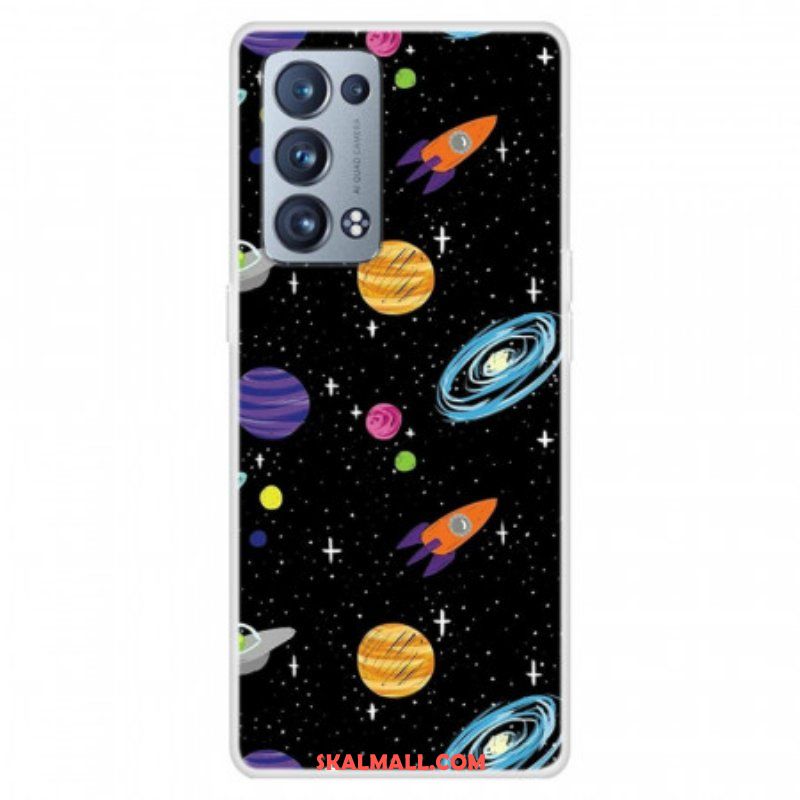 Skal Oppo Reno 6 Pro 5G Planet Galaxy