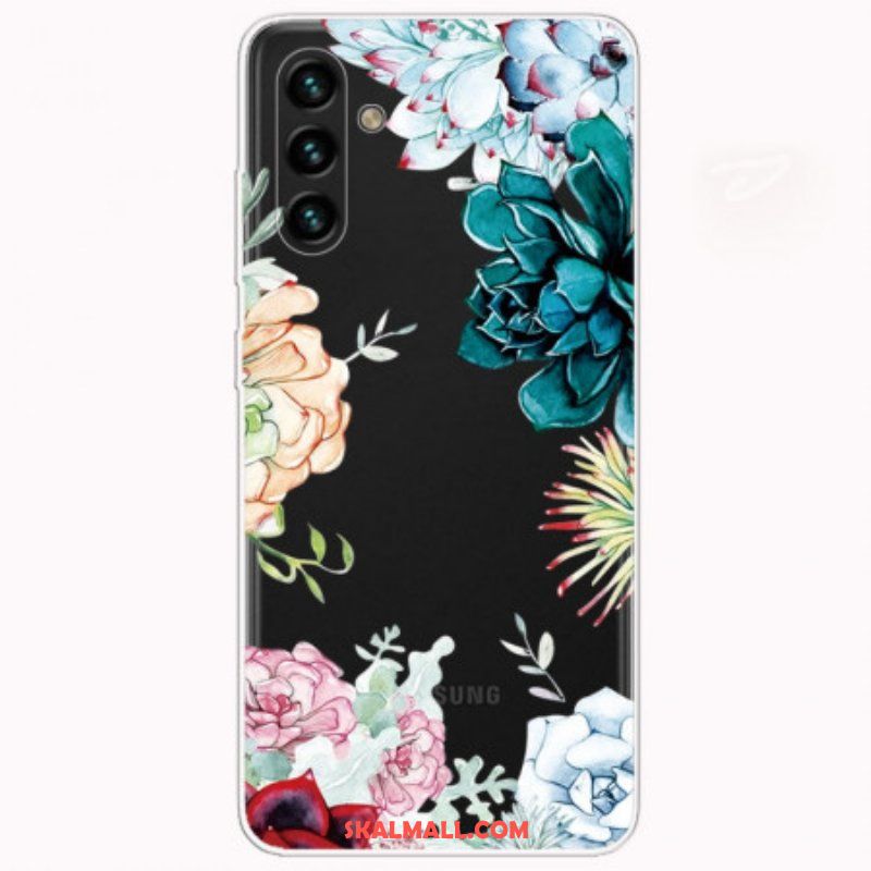 Skal Samsung Galaxy A13 5G / A04s Akvarell Blommor