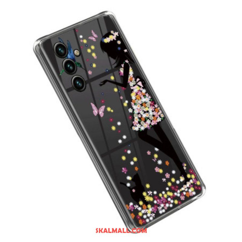 Skal Samsung Galaxy A14 / A14 5G Genomskinlig Flicka