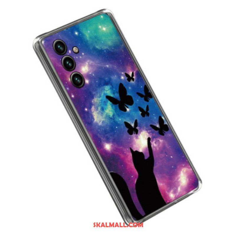 Skal Samsung Galaxy A14 / A14 5G Space Cat Silikon