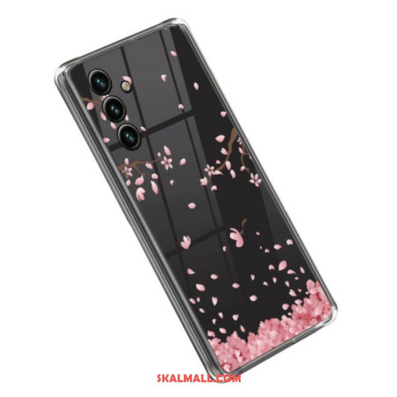 Skal Samsung Galaxy A14 / A14 5G Sömlösa Rosa Blommor