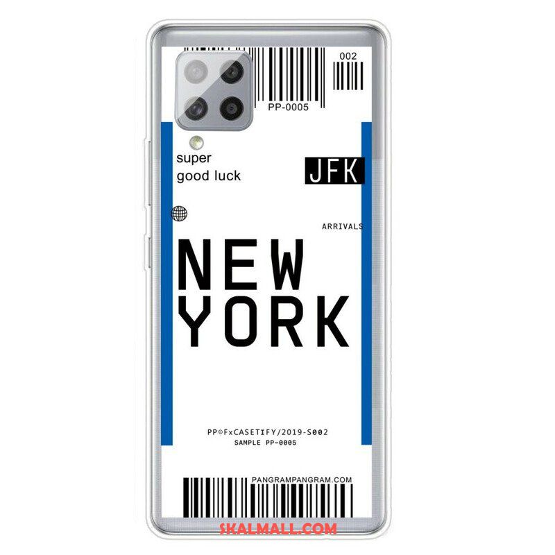 Skal Samsung Galaxy A42 5G Boardingkort Till New York
