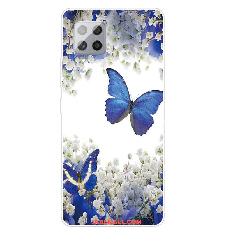 Skal Samsung Galaxy A42 5G Designa Fjärilar