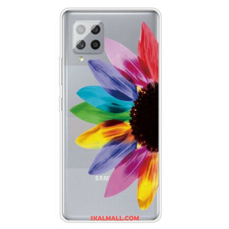 Skal Samsung Galaxy A42 5G Färgglad Blomma