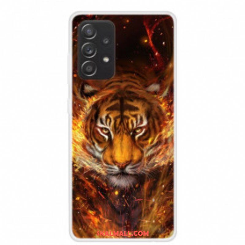 Skal Samsung Galaxy A52 4G / A52 5G / A52s 5G Flexibel Tiger