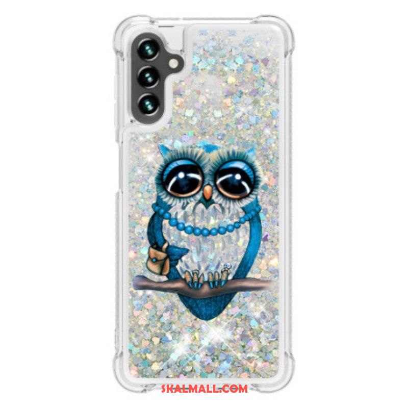 Skal Samsung Galaxy A54 5G Paljetter Miss Owl