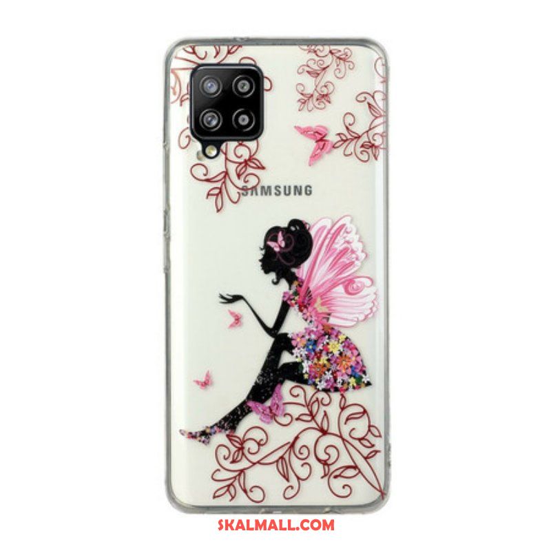 Skal Samsung Galaxy M12 / A12 Transparent Flower Fairy