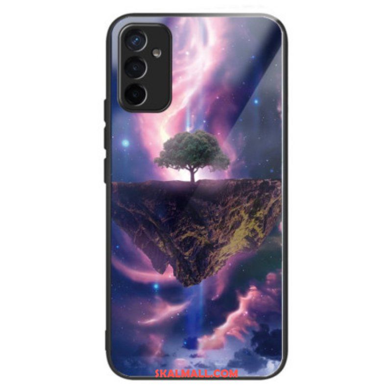 Skal Samsung Galaxy M13 Futuristiskt Träd Härdat Glas
