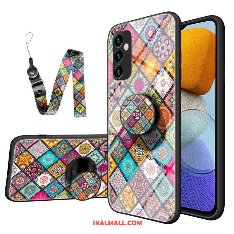 Skal Samsung Galaxy M23 5G Patchwork Magnetisk Hållare