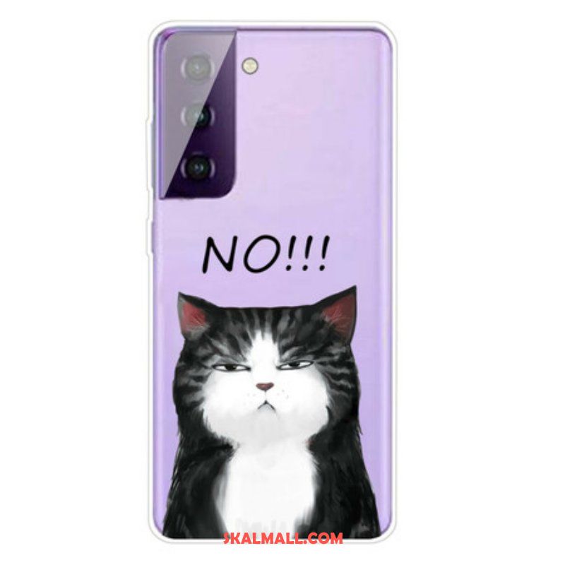 Skal Samsung Galaxy S21 FE Katten Som Säger Nej