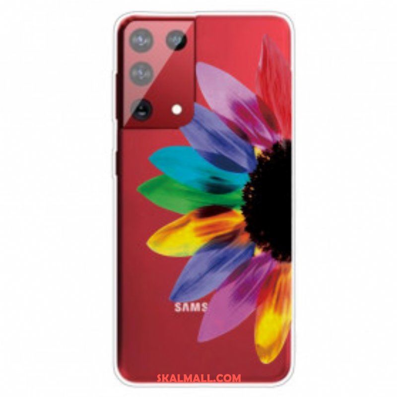 Skal Samsung Galaxy S21 Ultra 5G Färgglad Blomma