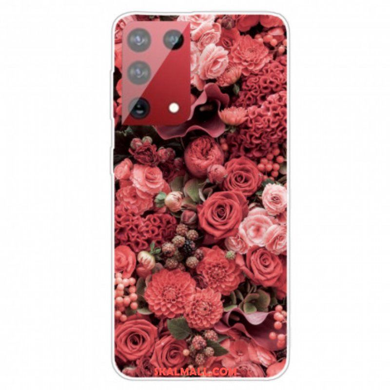 Skal Samsung Galaxy S21 Ultra 5G Intensiva Blommor