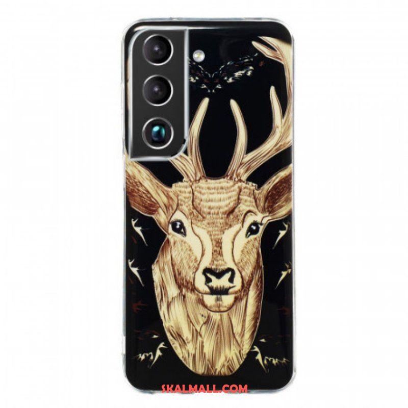 Skal Samsung Galaxy S22 5G Fluorescerande Majestic Deer