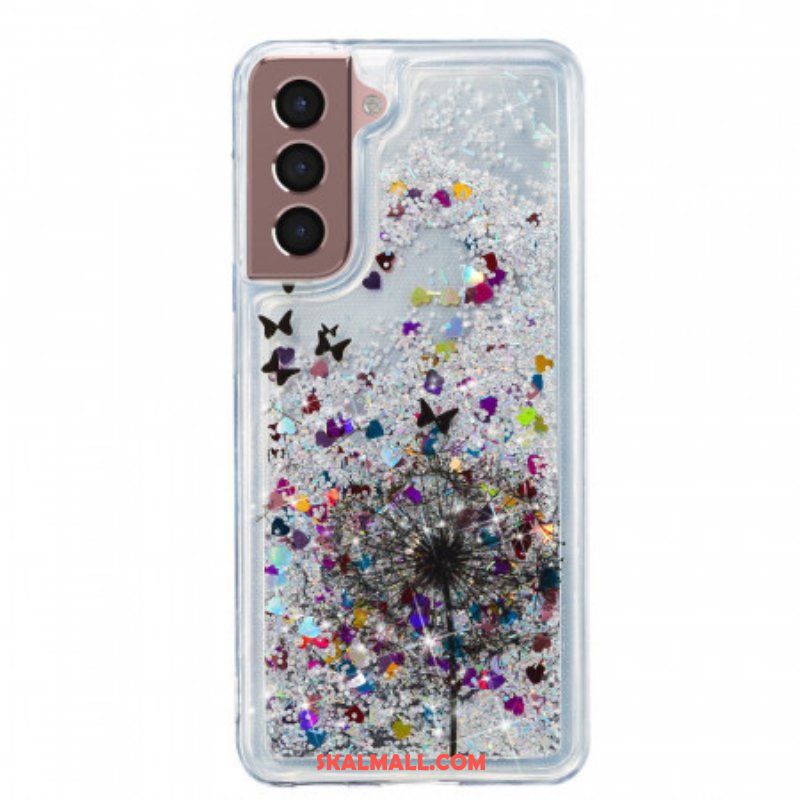 Skal Samsung Galaxy S22 5G Glittermaskrosor