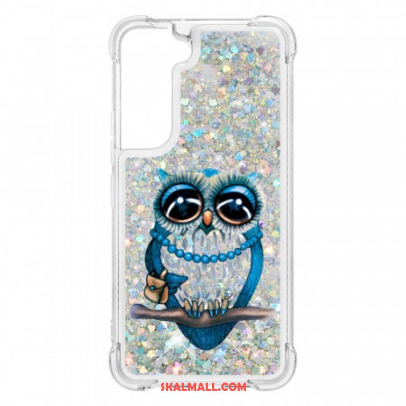 Skal Samsung Galaxy S22 5G Miss Owl Paljetter