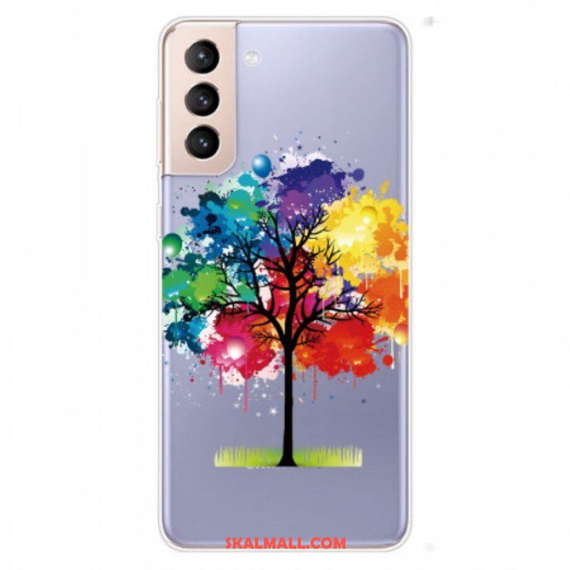 Skal Samsung Galaxy S22 Plus 5G Sömlös Akvarellträd