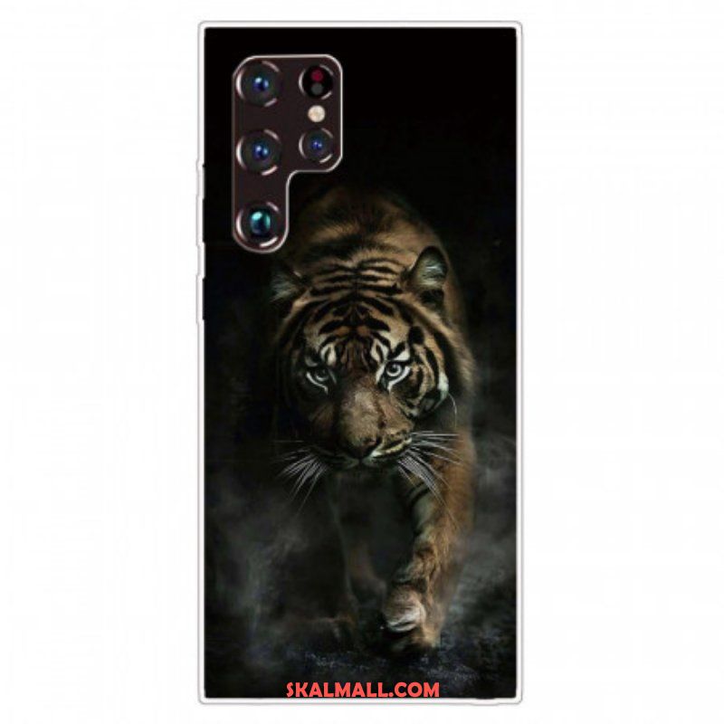 Skal Samsung Galaxy S22 Ultra 5G Flexibel Tiger