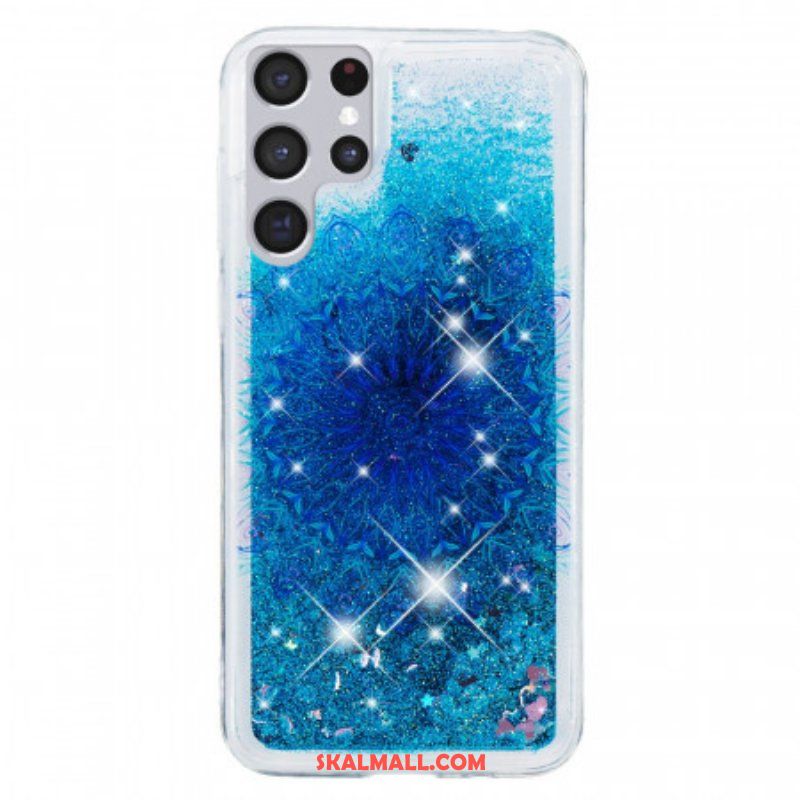 Skal Samsung Galaxy S22 Ultra 5G Glitter Mandala