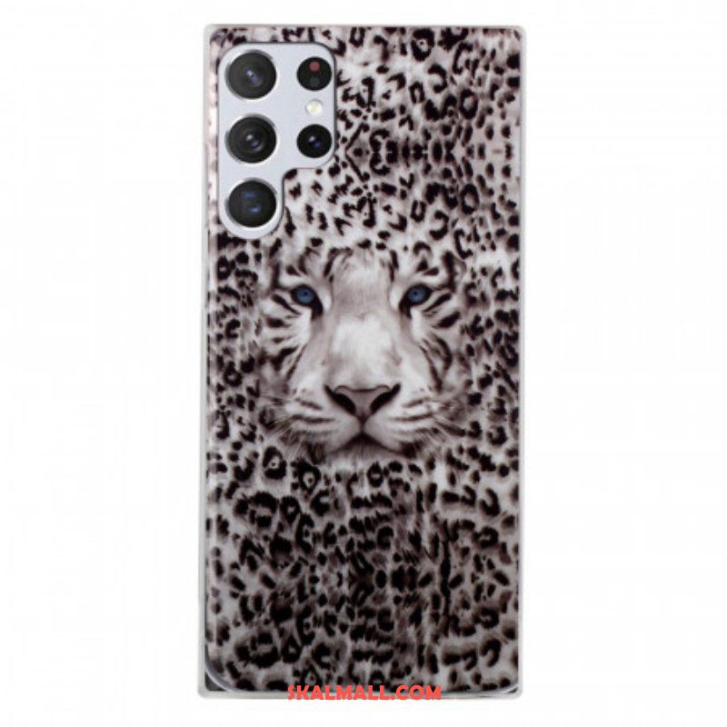 Skal Samsung Galaxy S22 Ultra 5G Leopard Fluorescerande