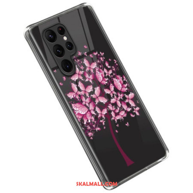 Skal Samsung Galaxy S23 Ultra 5G Rosa Träd