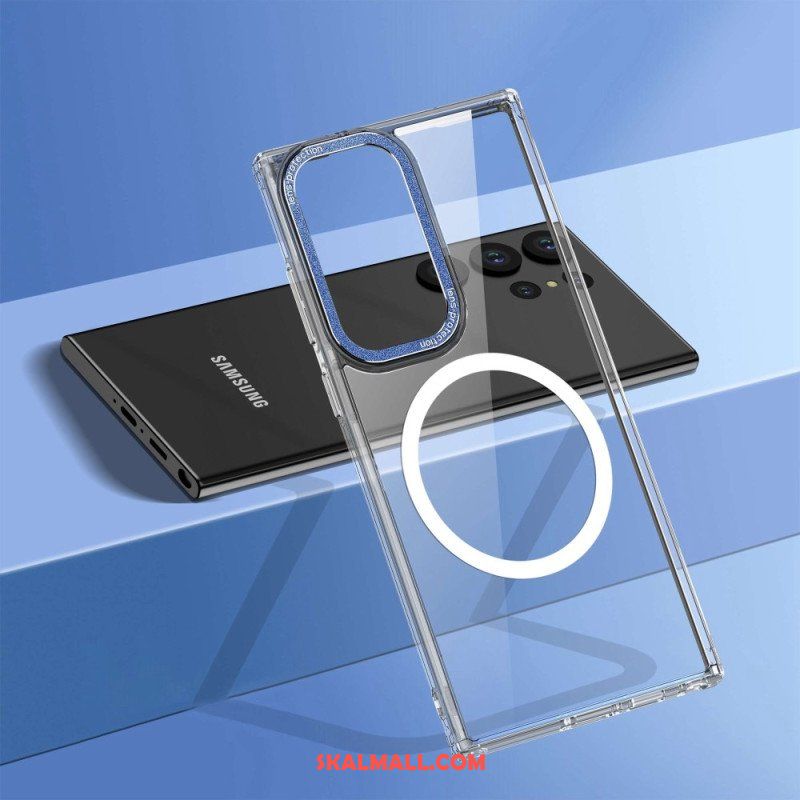 Skal Samsung Galaxy S23 Ultra 5G Transparent Magsafe-kompatibel