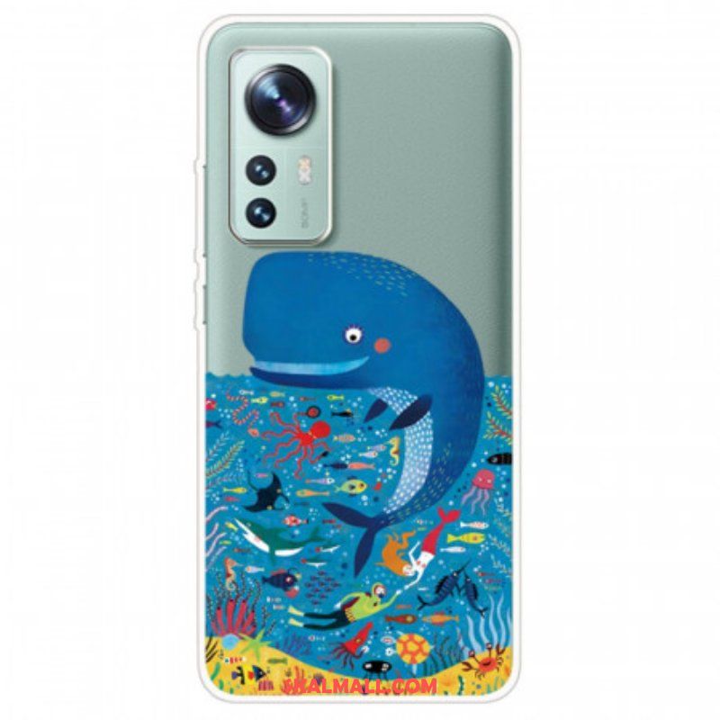 Skal Xiaomi 12 / 12X Whale Grafik