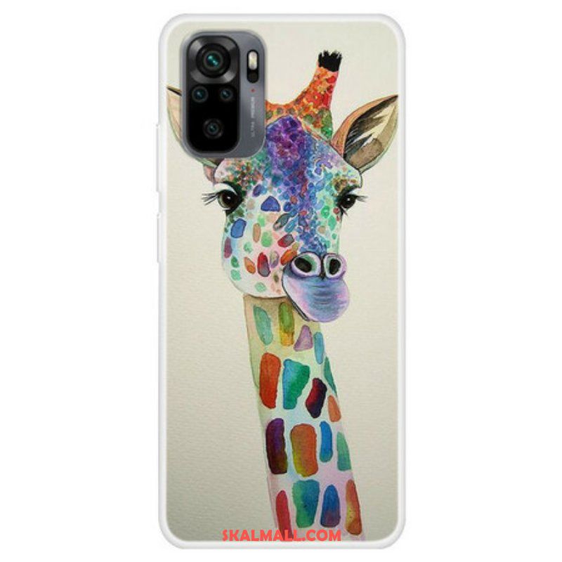 Skal Xiaomi Redmi Note 10 / 10S Färgglad Giraff