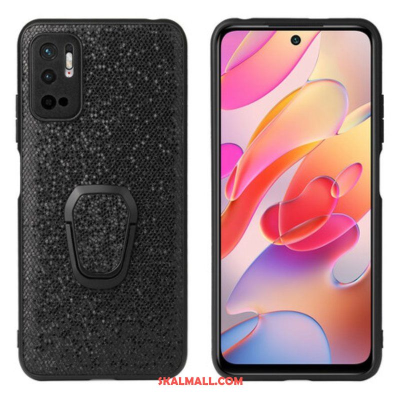 Skal Xiaomi Redmi Note 10 5G Glitter Ring-bracket