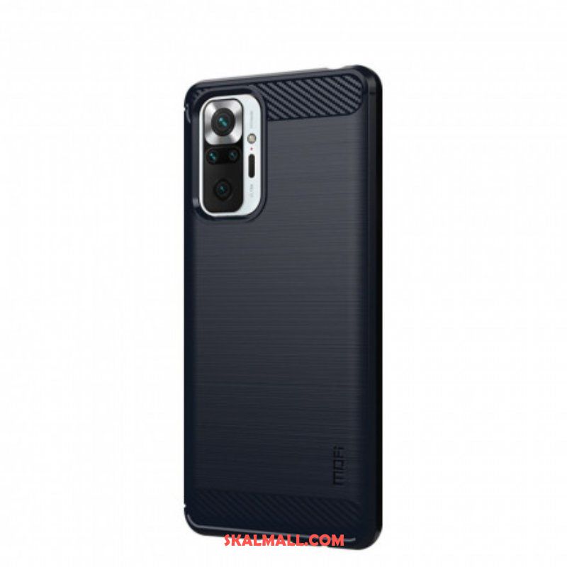 Skal Xiaomi Redmi Note 10 Pro Mofi Borstad Kolfiber